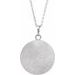 Live, Love, or Hope Disc Necklace or Pendant