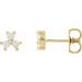 Three-Stone Cabochon Earrings