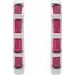 Baguette Huggie Earrings