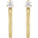 Accented Hoop Earrings
