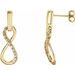 Infinity-Inspired Earrings