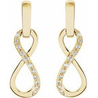 Infinity-Inspired Earrings