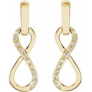 Infinity-Inspired Earrings