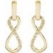 Infinity-Inspired Earrings