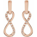 Infinity-Inspired Earrings
