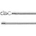 1 mm Round Snake Chain