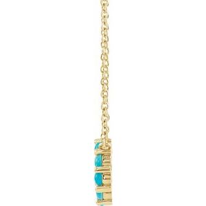 Cabochon Circle Necklace or Center