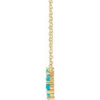 Cabochon Circle Necklace or Center