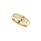 Stepped-Edge Accented Band