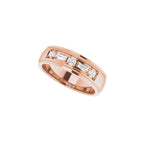 Stepped-Edge Accented Band