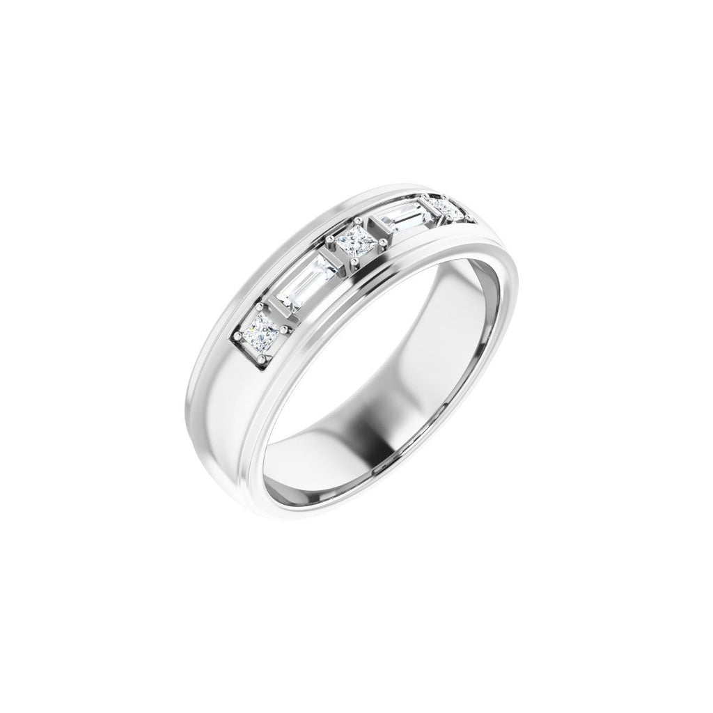 Stepped-Edge Accented Band