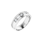 Stepped-Edge Accented Band