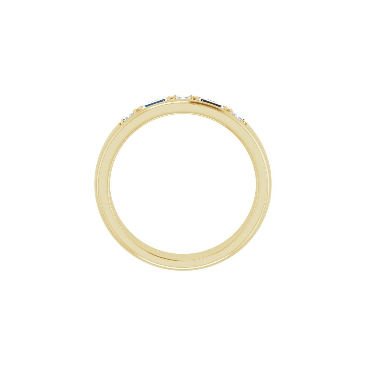 Stepped-Edge Accented Band