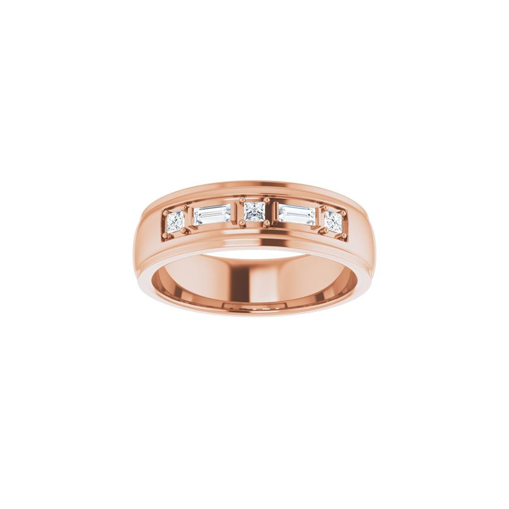 Stepped-Edge Accented Band