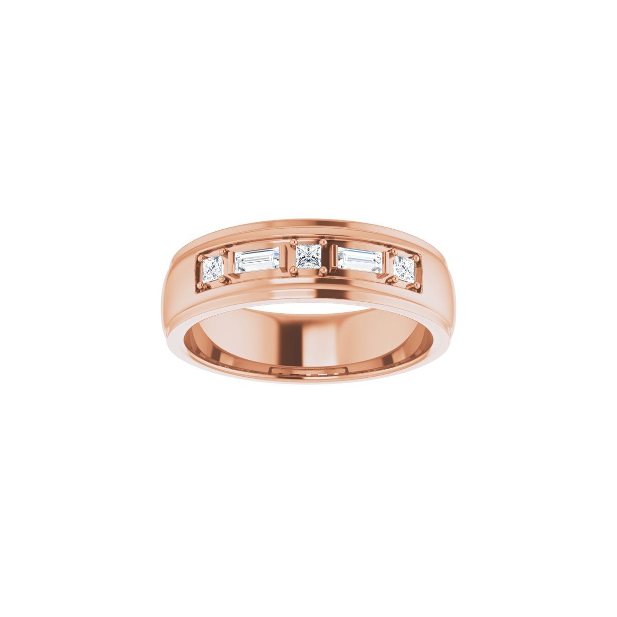 Stepped-Edge Accented Band
