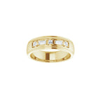 Stepped-Edge Accented Band