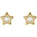 Star Cabochon Earrings