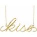 "Kiss" Necklace or Center