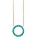 Cabochon Circle Necklace or Center