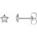 Star Cabochon Earrings