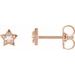 Star Cabochon Earrings