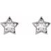 Star Cabochon Earrings