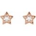 Star Cabochon Earrings