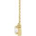 French-Set Halo-Style Necklace or Center