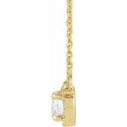 French-Set Halo-Style Necklace or Center