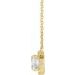 French-Set Halo-Style Necklace or Center