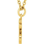 Lowercase Initial Necklace or Charm/Pendant