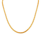 Sleek Gold S Chain for Men image 0