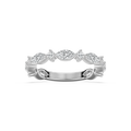 Lyla 1 ⅙ ctw Marquise and Round LGD Shared Prong Wedding Band