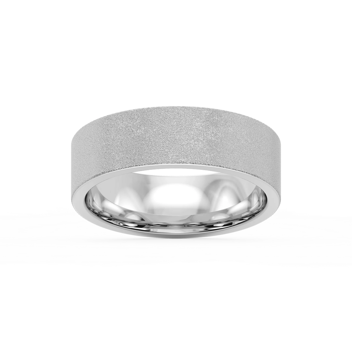 Aspen 6.00mm Flat Plain Metal Band