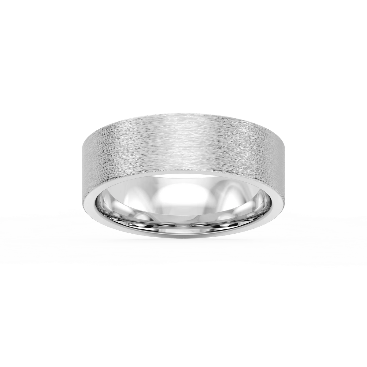 Aspen 6.00mm Flat Plain Metal Band