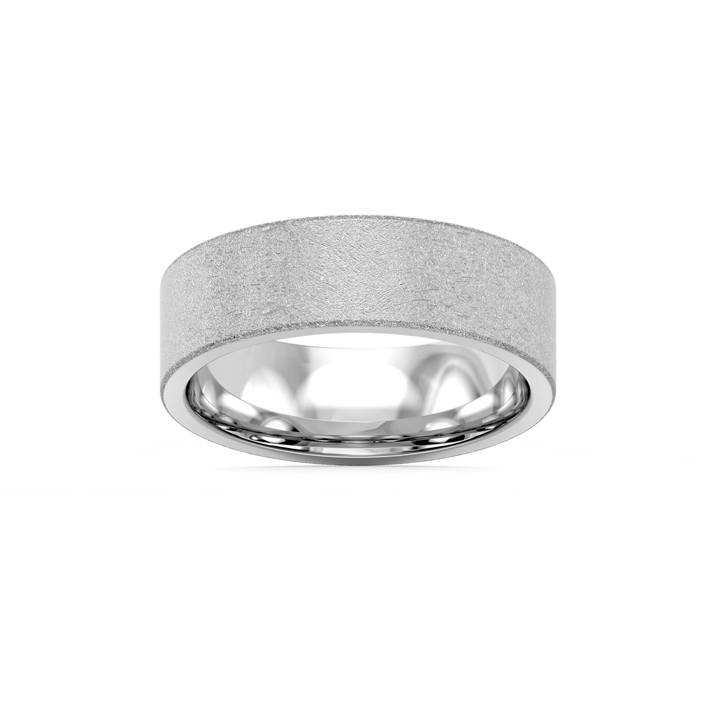 Aspen 6.00mm Flat Plain Metal Band