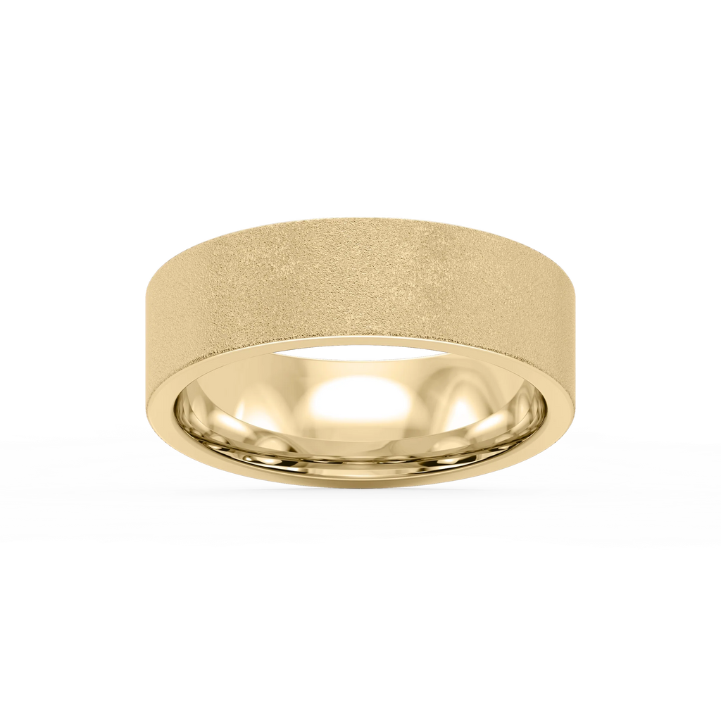 Aspen 6.00mm Flat Plain Metal Band