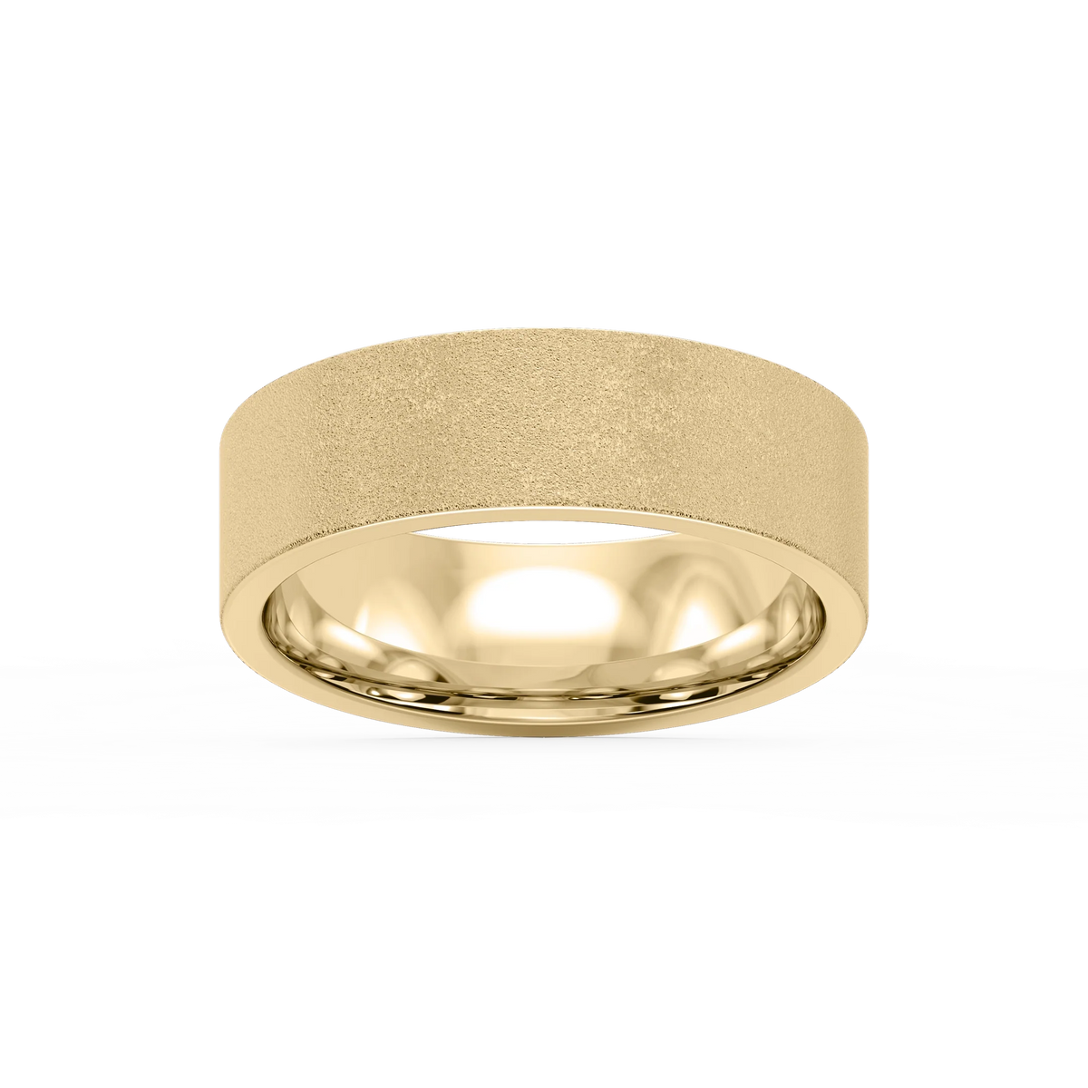Aspen 6.00mm Flat Plain Metal Band