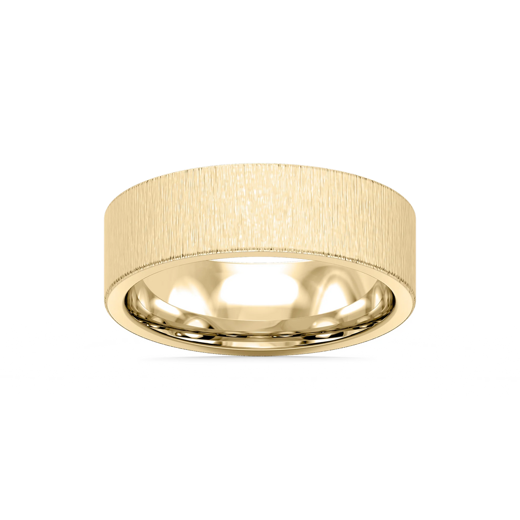 Aspen 6.00mm Flat Plain Metal Band