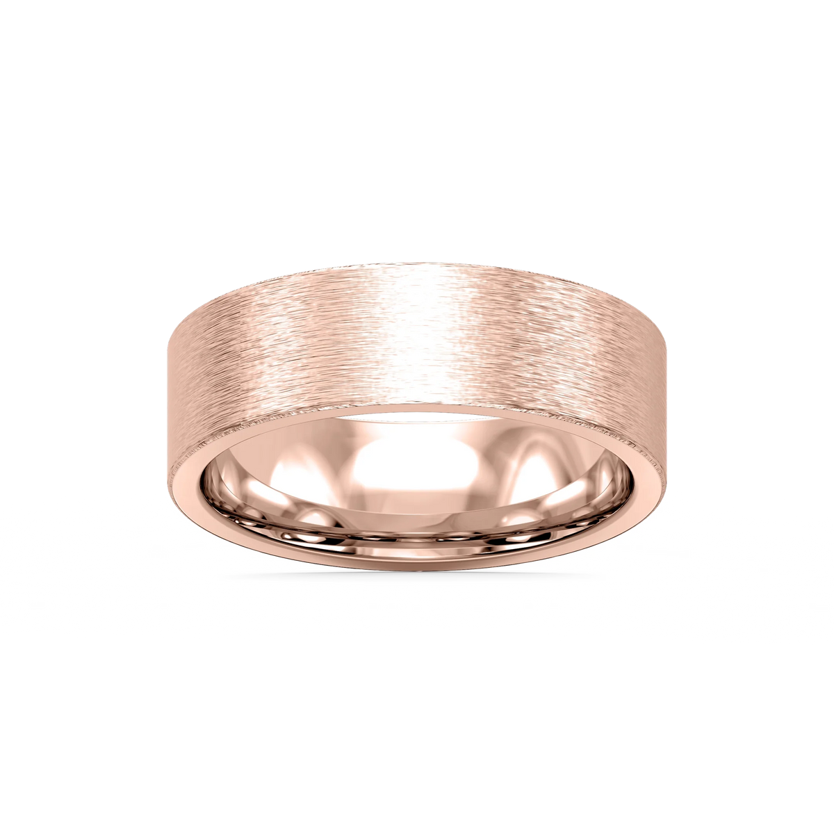 Aspen 6.00mm Flat Plain Metal Band
