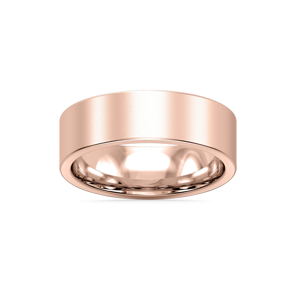 Aspen 6.00mm Flat Plain Metal Band
