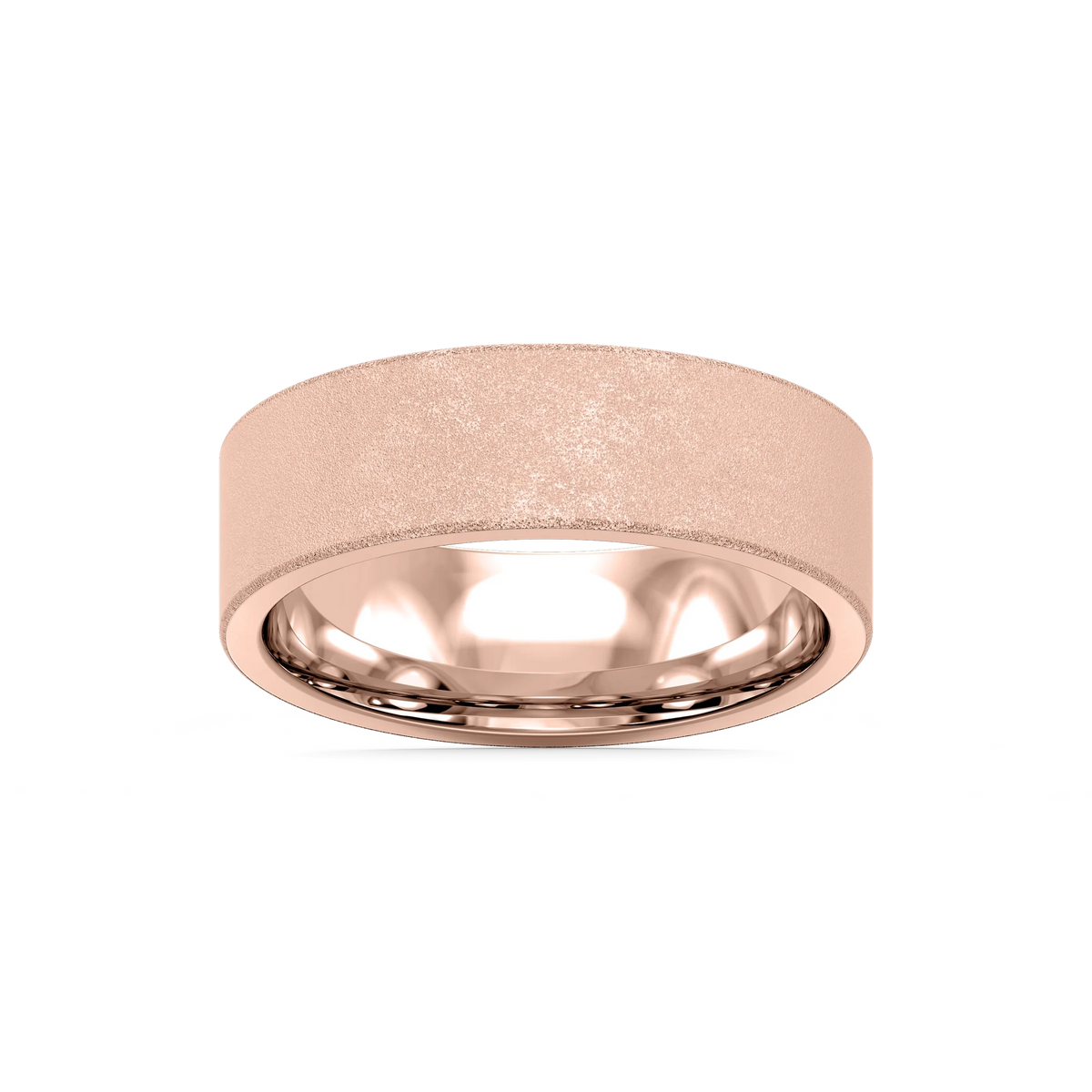 Aspen 6.00mm Flat Plain Metal Band