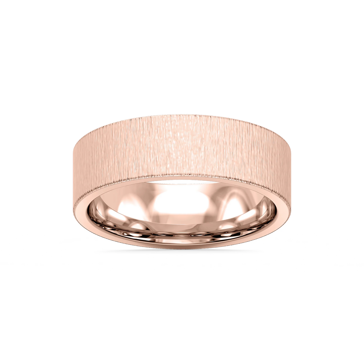 Aspen 6.00mm Flat Plain Metal Band