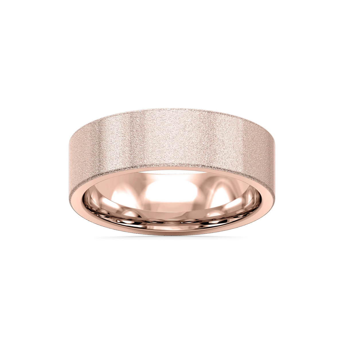 Aspen 6.00mm Flat Plain Metal Band