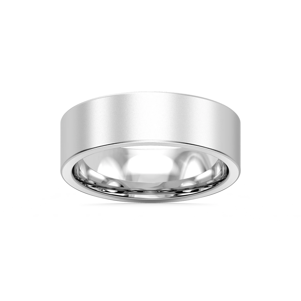 Aspen 6.00mm Flat Plain Metal Band