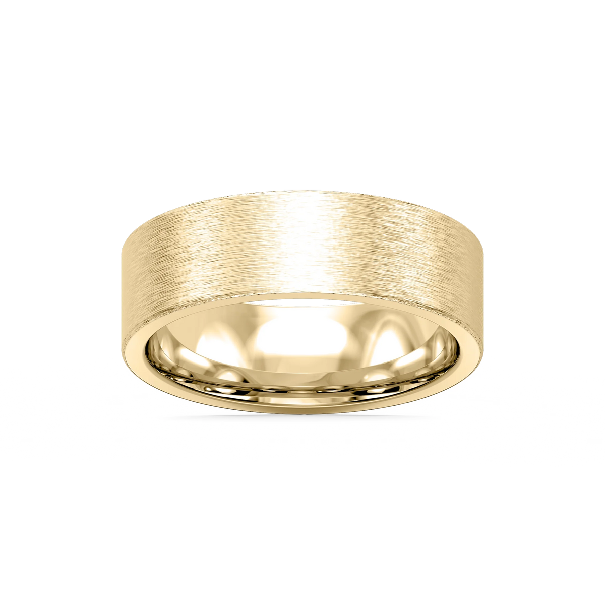 Aspen 6.00mm Flat Plain Metal Band