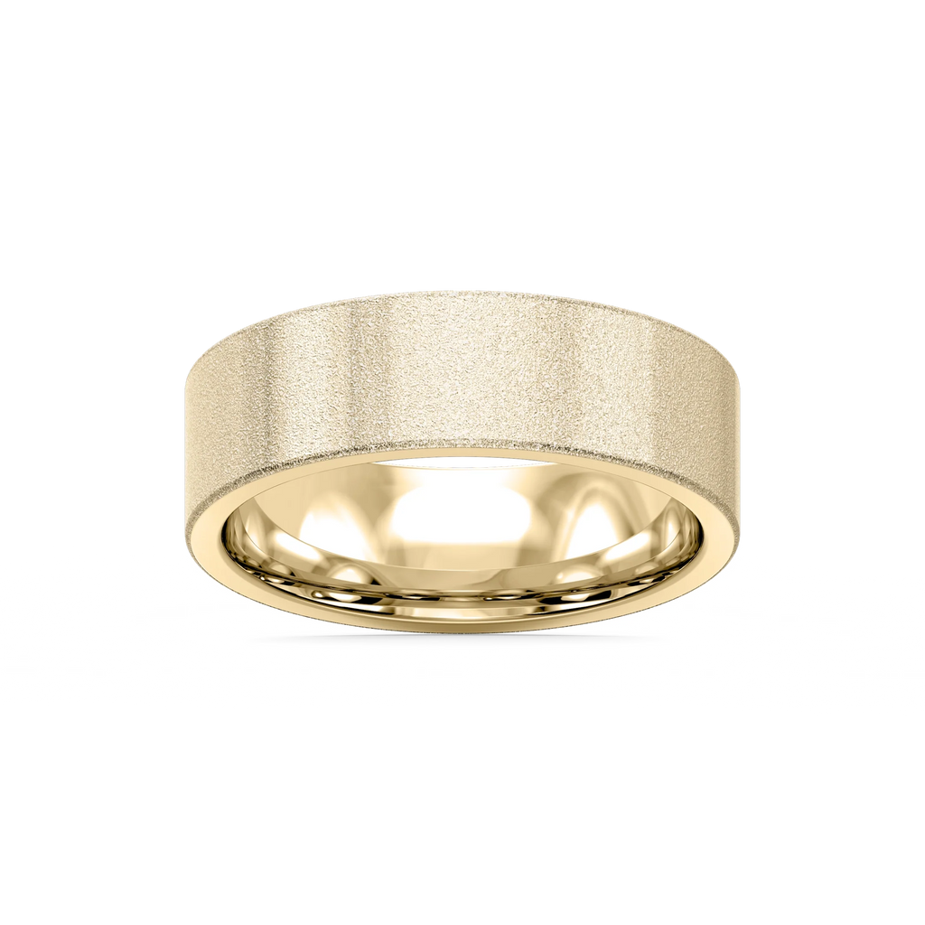 Aspen 6.00mm Flat Plain Metal Band
