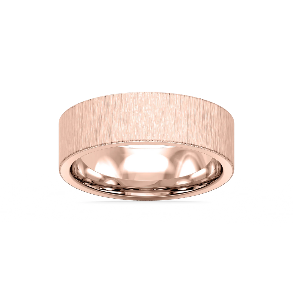 Aspen 6.00mm Flat Plain Metal Band