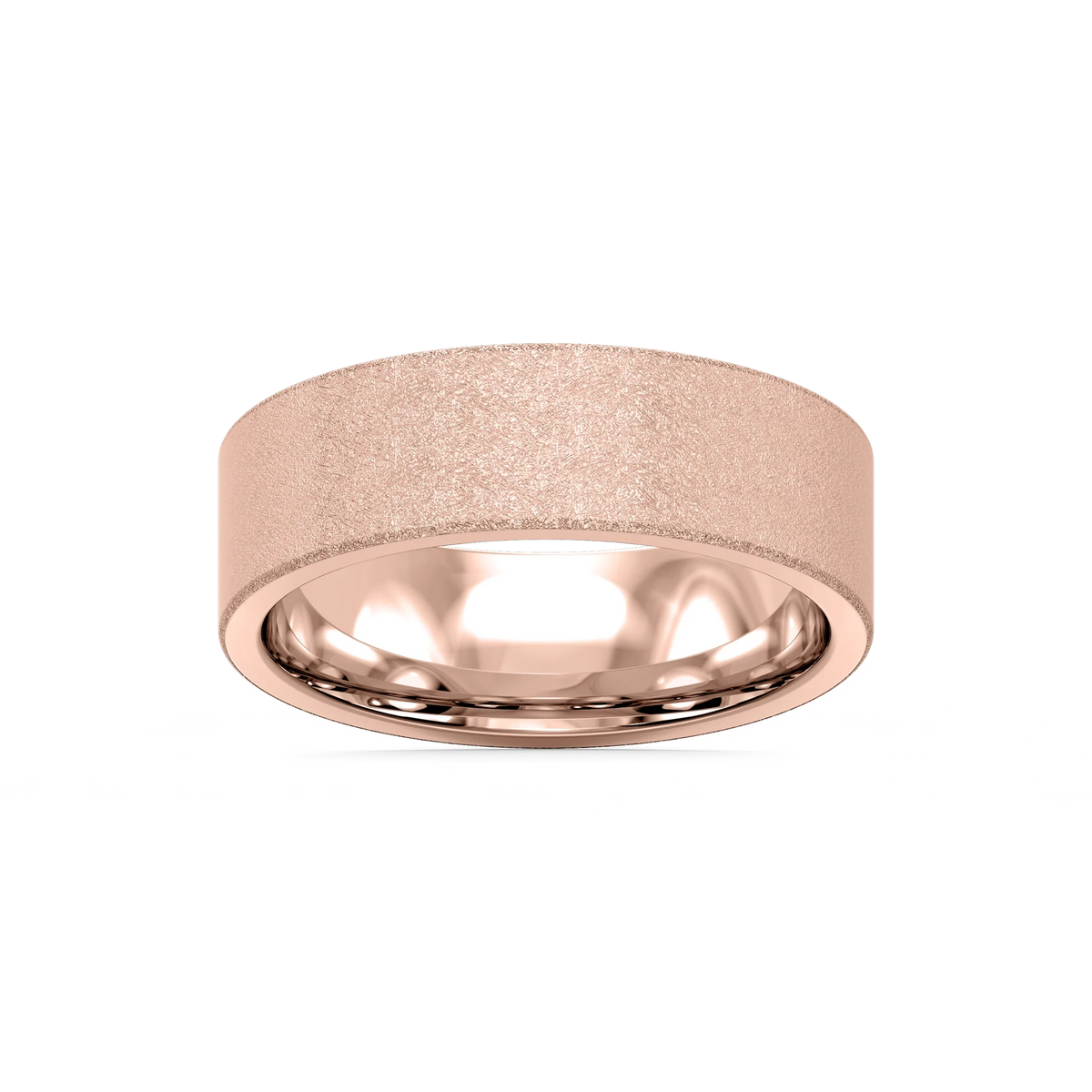 Aspen 6.00mm Flat Plain Metal Band