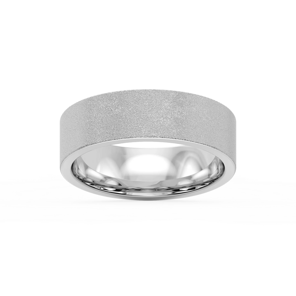 Aspen 6.00mm Flat Plain Metal Band